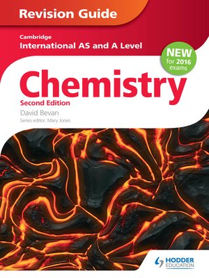 cover image of Cambridge International AS/A Level Chemistry Revision Guide